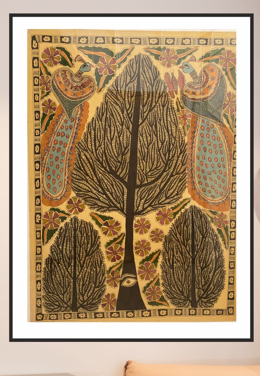 Kalpvriksha Madhubani Painting Online 