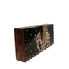 Kandarpa Haathi Rectangle wood clutch-Women's Wood Clutch