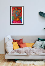 Buy Krishna Kerala Mural Painting