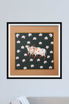 Krishna's cows and lotuses Art work for Sale