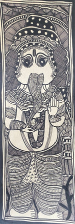 Purchase Pratima Bharti's Lord Ganesha Madhubani Painting