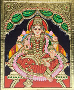 Maa Lakshmi Tanjore Painting for sale