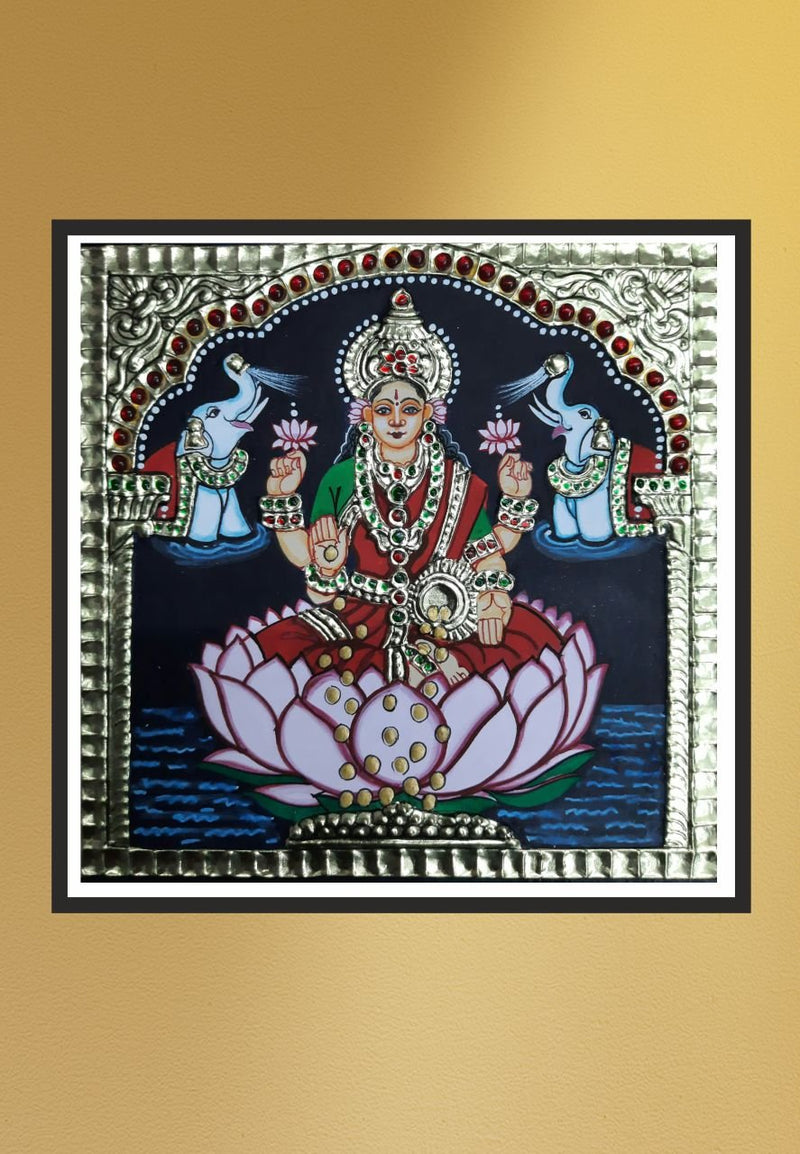Buy Online Maa Lakshmi Tanjore Painting
