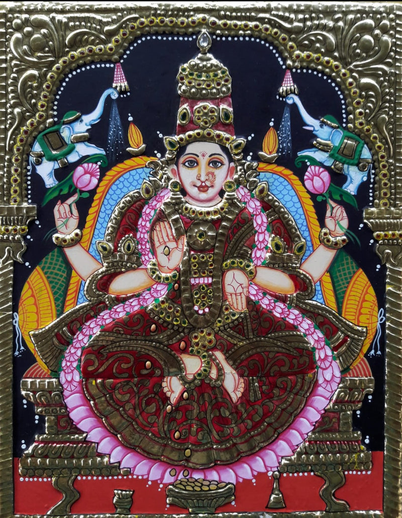 Buy Maa Lakshmi Tanjore Art