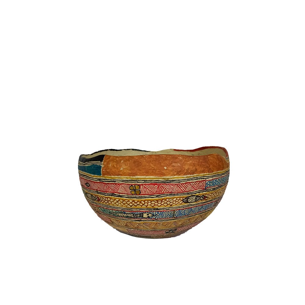 Madhubani handpainted bowl-