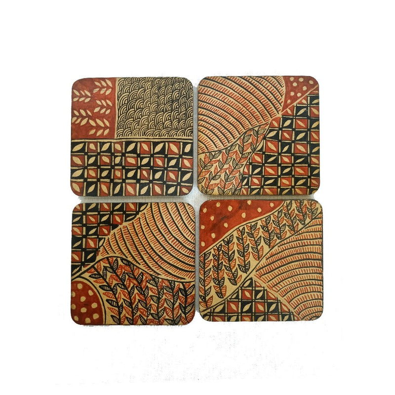 Buy Madhubani Patterns coasters