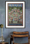Maha Raas Shreenathji Pichwai Painting