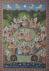Maha Raas Shreenathji painitng