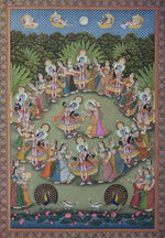 Maha Raas Shreenathji painitng