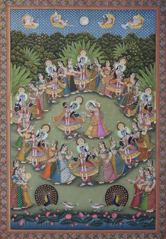 Maha Raas Shreenathji painitng