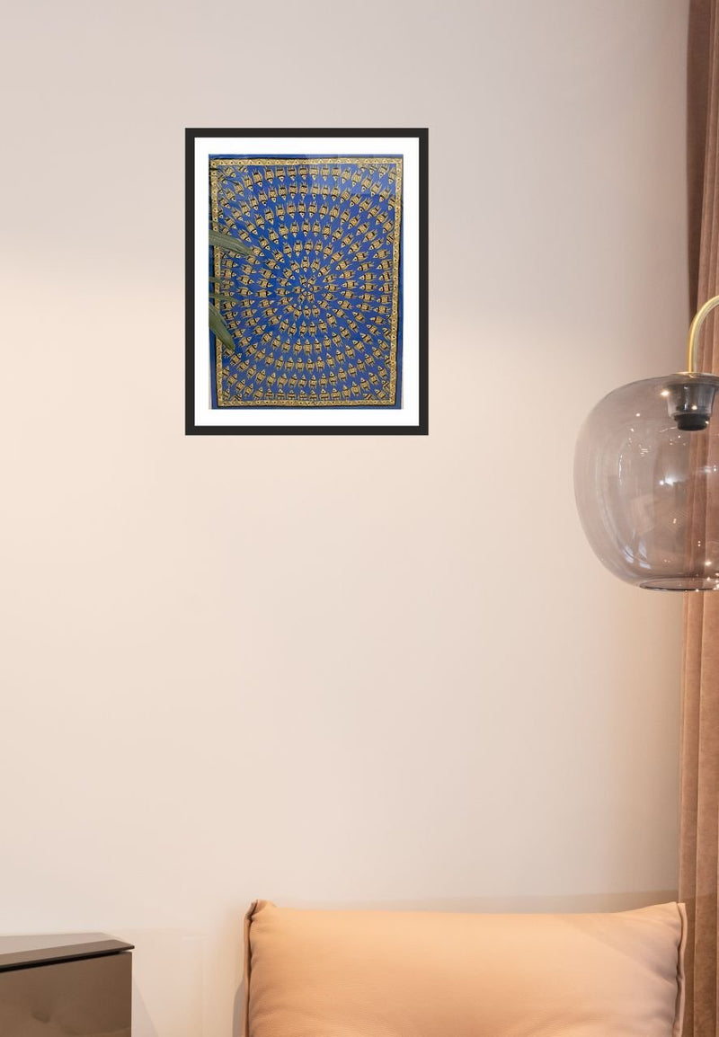 Purchase Handpainted Mandala Madhubani Paintings