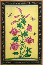 The Mughal Blossoms in Miniature Painting by Mohan Prajapati