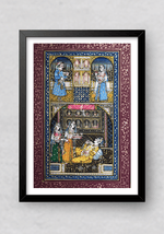 The Royals in Miniature Painting by Mohan Prajapati