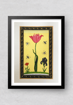 A Blossom in Miniature Painting by Mohan Prajapati