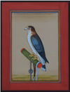 A Vibrant Falcon in Miniature Painting by Mohan Prajapati