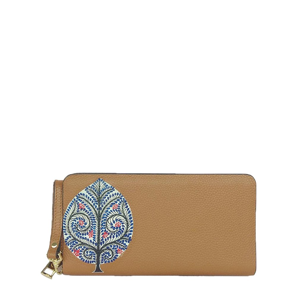 My Deepest Roots, Pattachitra Tan Wallet-