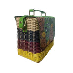 NO FINER THINGS THAN DOGS, GREEN CANE BOX SLING-cane bag