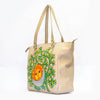 Handpainted leather bags
