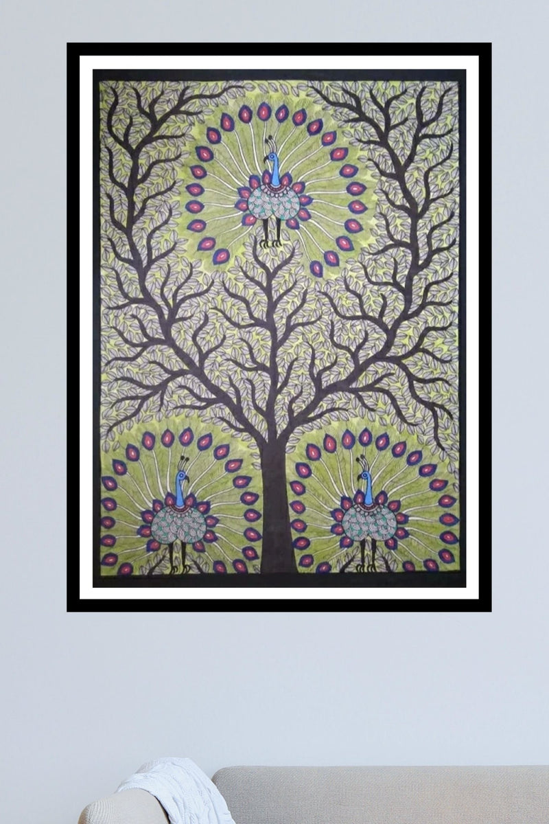 Peacock Melody Art work for Sale