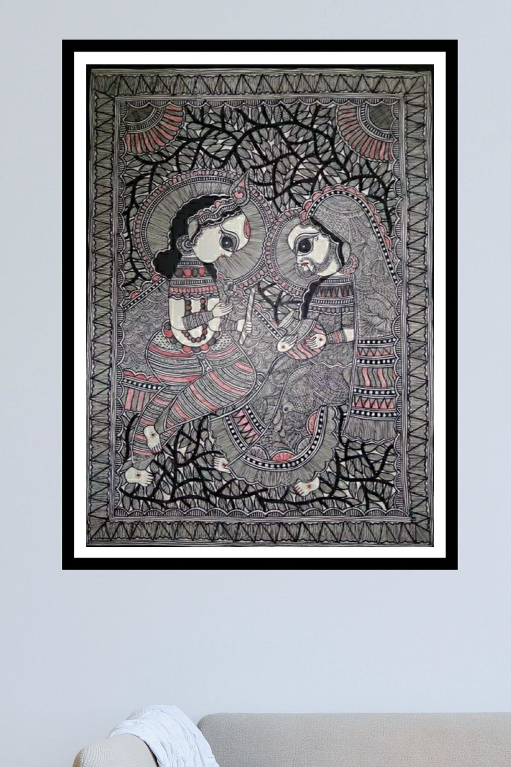 Radha Krishna Art work for Sale