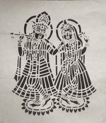 Radha Krishna Sanjhi Artwork for Sale