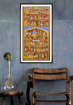 Buy Ramayana cheriyal scroll Artwork