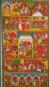 Ramayana cheriyal scroll Art For Sale