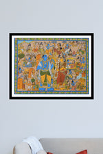 Ramayanam cheriyal scroll art for sale