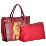 Return to the Root Maroon Tote For sale