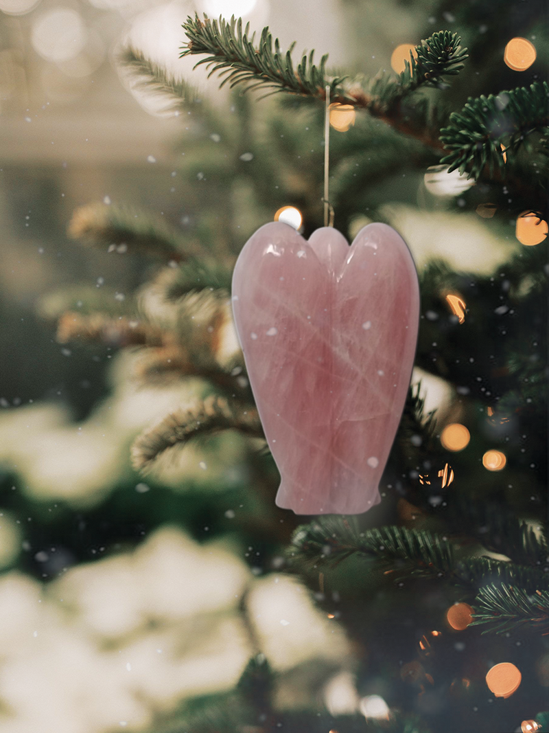 Rose Quartz Angel