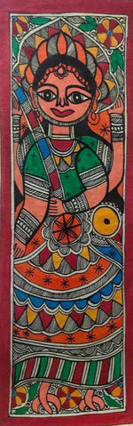 Saraswati Madhubani Art