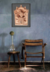 Shrinathji Terracotta Art work for Sale