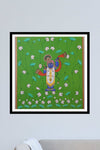 Sreenathji: Miniature style by Mohan Prajapati-