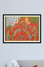 Telangana Cheriyal Scroll Painting