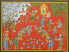 Telangana Bathukamma Festival : Cheriyal Scroll Painting