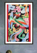 The Dragon Thangka painting