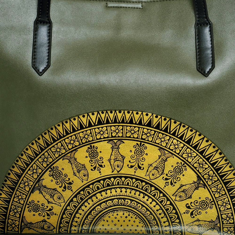 The Fish, Green Tote-