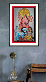 Buy The Goddess Bengal Pattachitra Painting