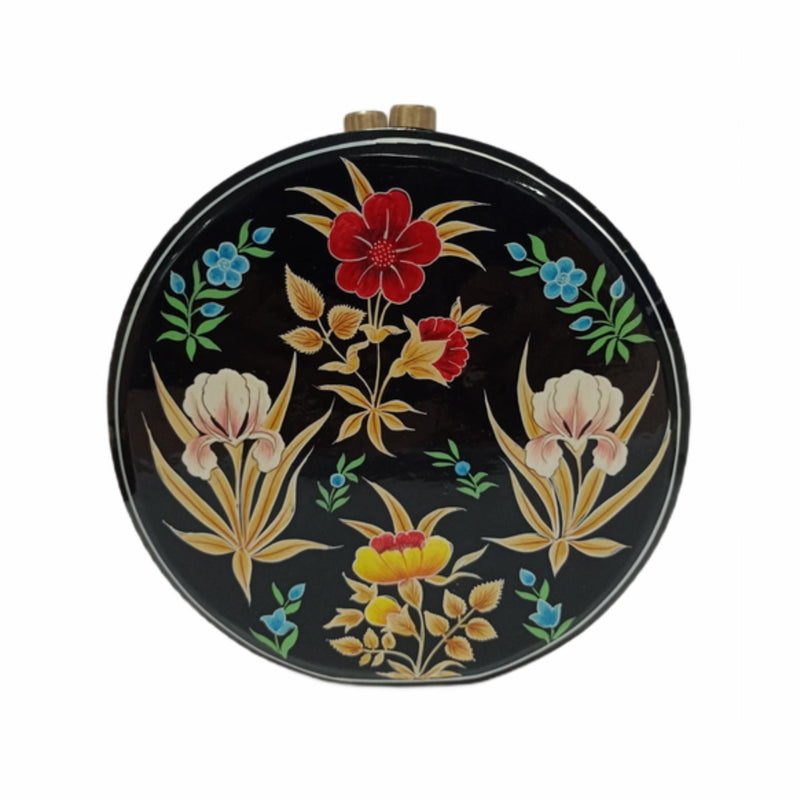 THE LEAVES, ROUND WOOD CLUTCH-
