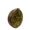 The Leaves Round Wood Clutch