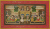 The Mughal Court: Miniature style by Mohan Prajapati-