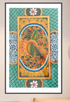 The Peacock , Thangka painting by Krishna Tashi Palmo