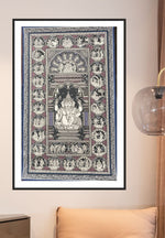 The story of Ganesha: handpainted in Pattachitra art by Apindra Swain-