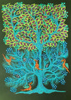 Buy Tree of Life Painting In Bhil Art Style