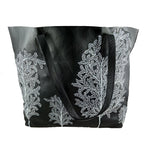 TREE OF LIFE, LEATHER TOTE BAG-