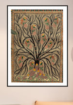 TREE OF LIFE MADHUBANI PAINTING BY RANJEET-