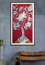 Tree of Life Mata ni Pachedi painting for sale