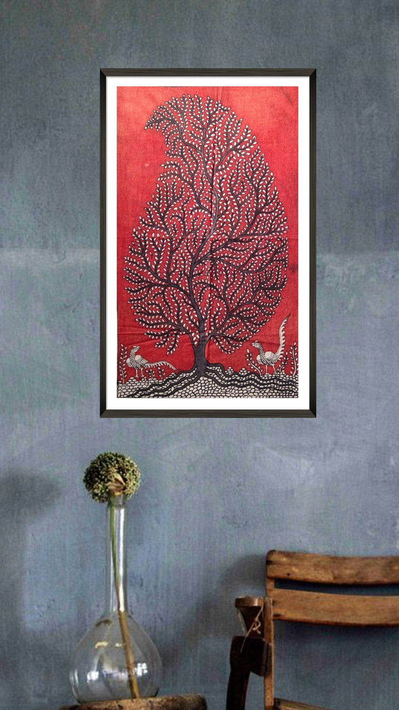 Kalamkari tree of life