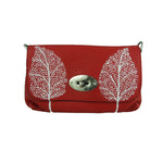 TREE OF LIFE, RED SADDLE BAG-