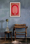Buy Tree of Life: Rogan Art by Rizwan Khatri (Red)